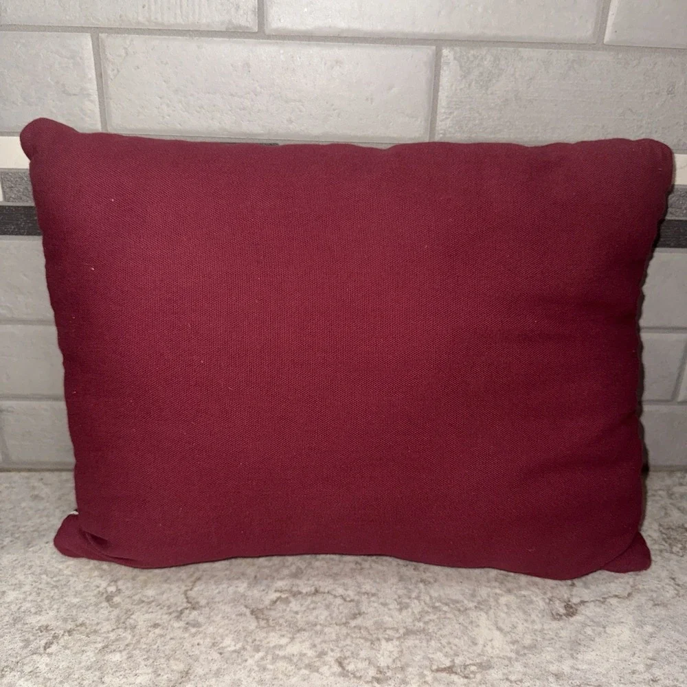 Nutcracker Tapestry Accent Throw Decorative Pillow Christmas Holiday 15X11 In